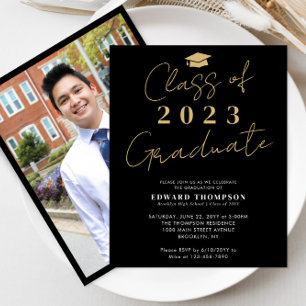 Budget Class of 2023 Photo Grad Graduation Party