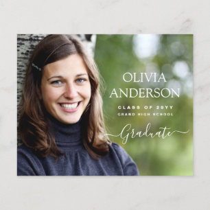 Budget Class of 2023 Photo Graduation Flyer