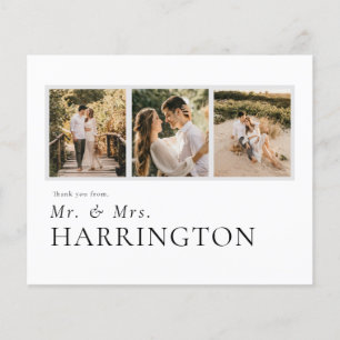 BUDGET Classic Mr and Mrs Photo Collage Wedding