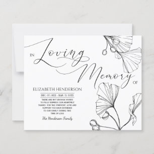 Budget Classic Sympathy Memory /Thank you.