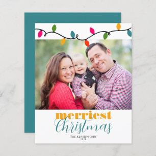 Budget Colourful Christmas Lights Holiday Photo