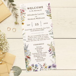 Budget Colourful Wildflower Floral Watercolor Programme