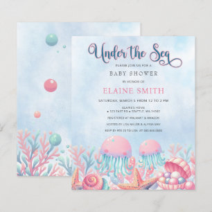 Budget Coral Under The Sea Marine Baby Shower 