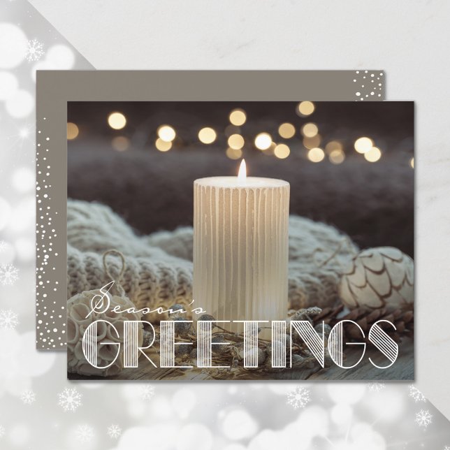 Budget Cosy Season's Greetings Card (Creator Uploaded)