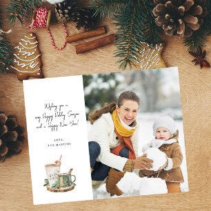Budget Cozy Holiday Note Photo Holiday Flyer