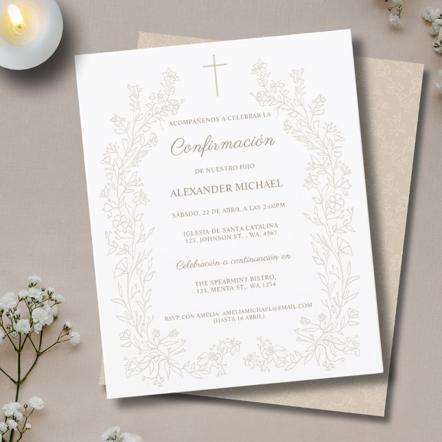  Budget Cross Spanish  Confirmation Confirmacion (Creator Uploaded)