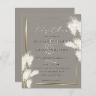 Budget Custom Abby3 Elegant Ivory Pampas Grass