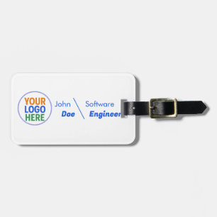 budget Custom Logo Employee Name Tag