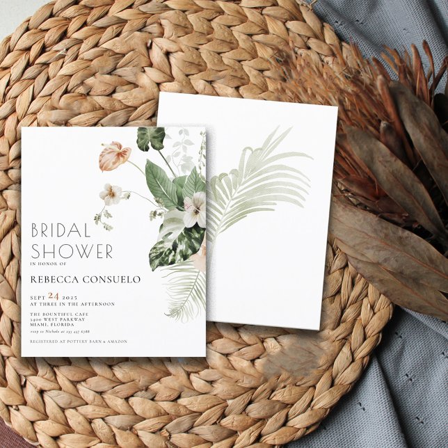 Budget Delicate Floral Greenery Bridal Shower (Creator Uploaded)