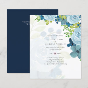 Budget Dusty Blue Flowers Sage Wedding