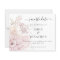 Budget Dusty Rose Florals Wedding Save the Date 