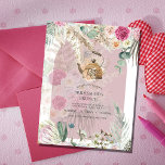 BUDGET Dusty Rose Pampas Grass TEA PARTY Shower Flyer<br><div class="desc">⭐ NOTE: This is a low-budget flyer paper option. SATIN is the thicker finish here, matt is like paper. Envelopes NOT included. For more traditional invitation paper weights and sizes view the attached collection or transfer the design via the tools on your product page to 'invitation'. ⭐ Please view the...</div>