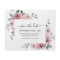 Budget Dusty Rose Save the Date Pink Floral