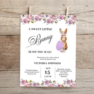 Budget Easter Baby Shower Invitation