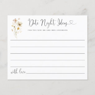 Budget Elegant Date Night Ideas Wildflowers Floral
