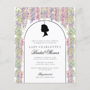Budget Elegant Floral Victorian Bridal Shower