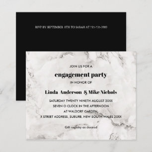 BUDGET Elegant Luxury  Marble wedding