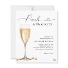 BUDGET Elegant Pearls and Prosecco Bridal Shower