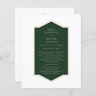 BUDGET Emerald Green Monochrome Text 