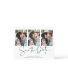 Budget Emerald Green Wedding Save the Date