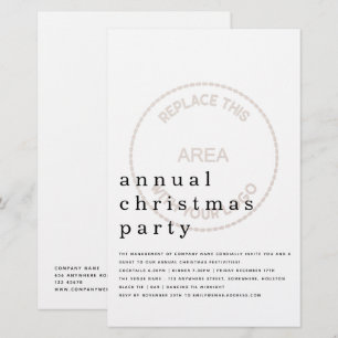 Budget Employee Holiday Party Minimalist Larger