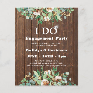 BUDGET Eucalyptus 4 Photo Engagement Invitation