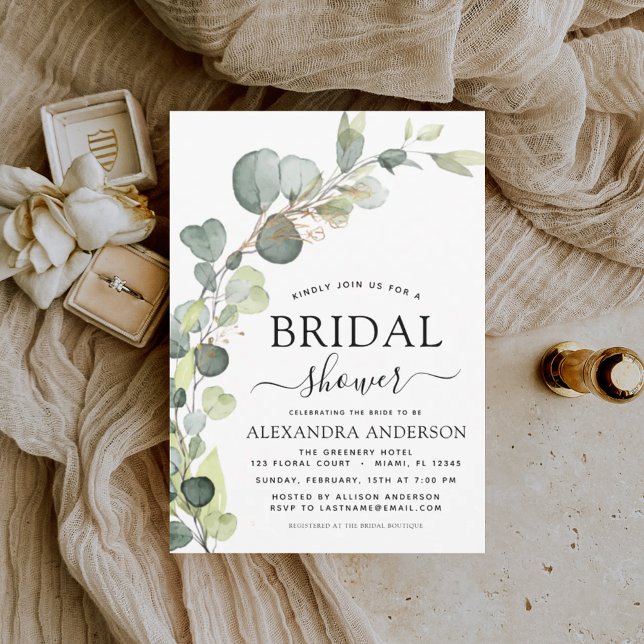 Budget Eucalyptus Bridal Shower Botanical Boho (Creator Uploaded)
