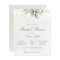 Budget Eucalyptus Greenery Bridal Shower Invite