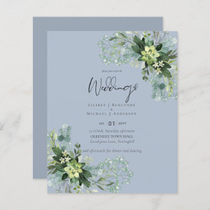 BUDGET  Eucalyptus Greenery Foliage Wedding