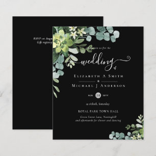 BUDGET  Eucalyptus greenery Wedding