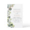 Budget Eucalyptus Greenery Wedding Invitations