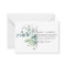 BUDGET Eucalyptus Greenery Wedding Thank You Note