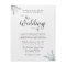 Budget Eucalyptus Leaves Wedding Invitation