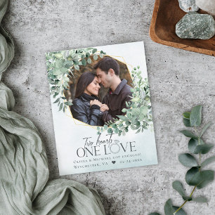 Budget Eucalyptus Photo Engagement Announcement