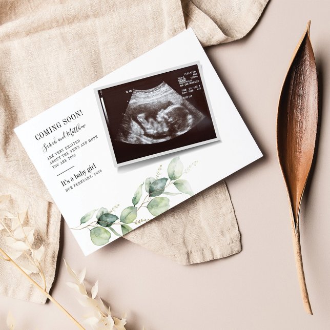 Budget Eucalyptus Pregnancy Baby Gender Reveal (Creator Uploaded)