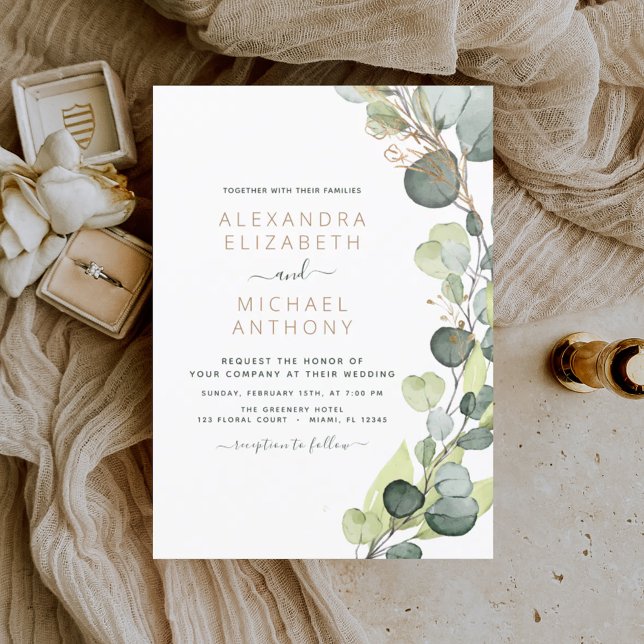 Budget Eucalyptus Rustic Greenery Wedding (Creator Uploaded)