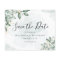 BUDGET Eucalyptus Wedding Save The Date Postcard