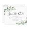 BUDGET Eucalyptus Wedding Save The Date Postcard