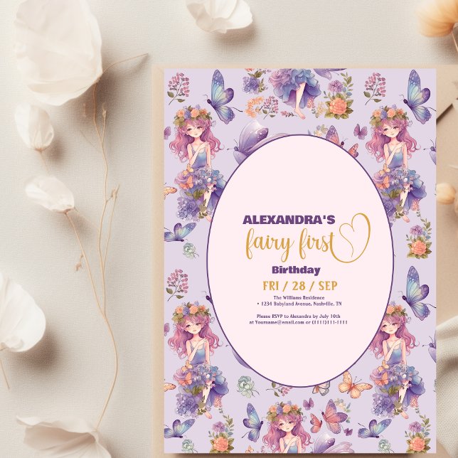 Budget Fairy First Enchanted Woodland 1st Birthday (Creator Uploaded)