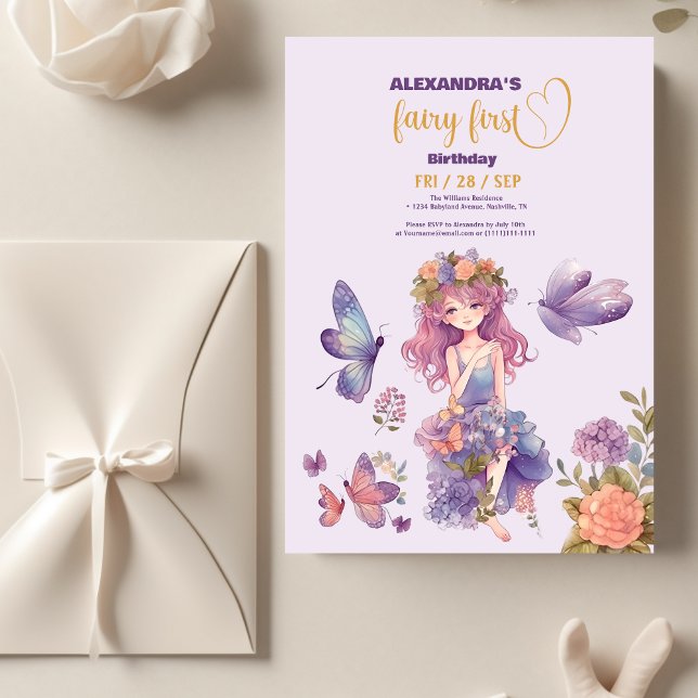 Budget Fairy First Enchanted Woodland 1st Birthday (Creator Uploaded)