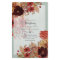 BUDGET FALL Floral Wedding Invitations - Dusky