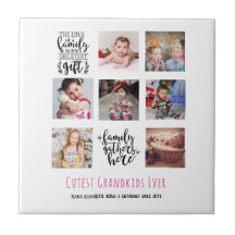 Budget Family Photo Collage Gift Grandparent Pa Ma