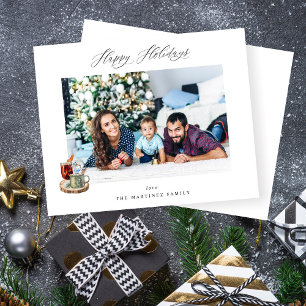 Budget Festive Happy Holidays Photo - WH