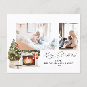 Budget Fireplace Stockings & Christmas Tree Photo Flyer