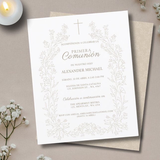 Budget First Communion Spanish Primera Comunion (Creator Uploaded)