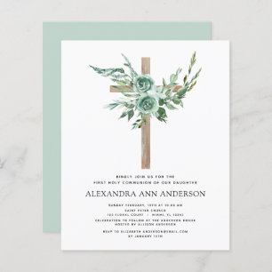 Budget First Holy Communion Greenery Eucalyptus