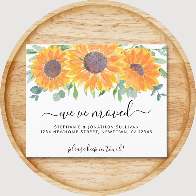 Budget Floral We've Moved Moving Announcement (Creator Uploaded)