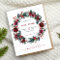 BUDGET floral winter Christmas wedding save date