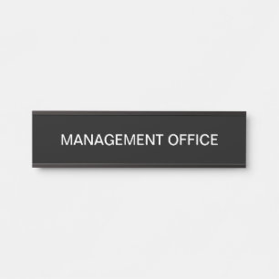 Budget Friendly Management Office Wall Door Signs