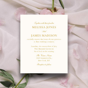 Budget Friendly Wedding All In One 4 Photo Classic Flyer